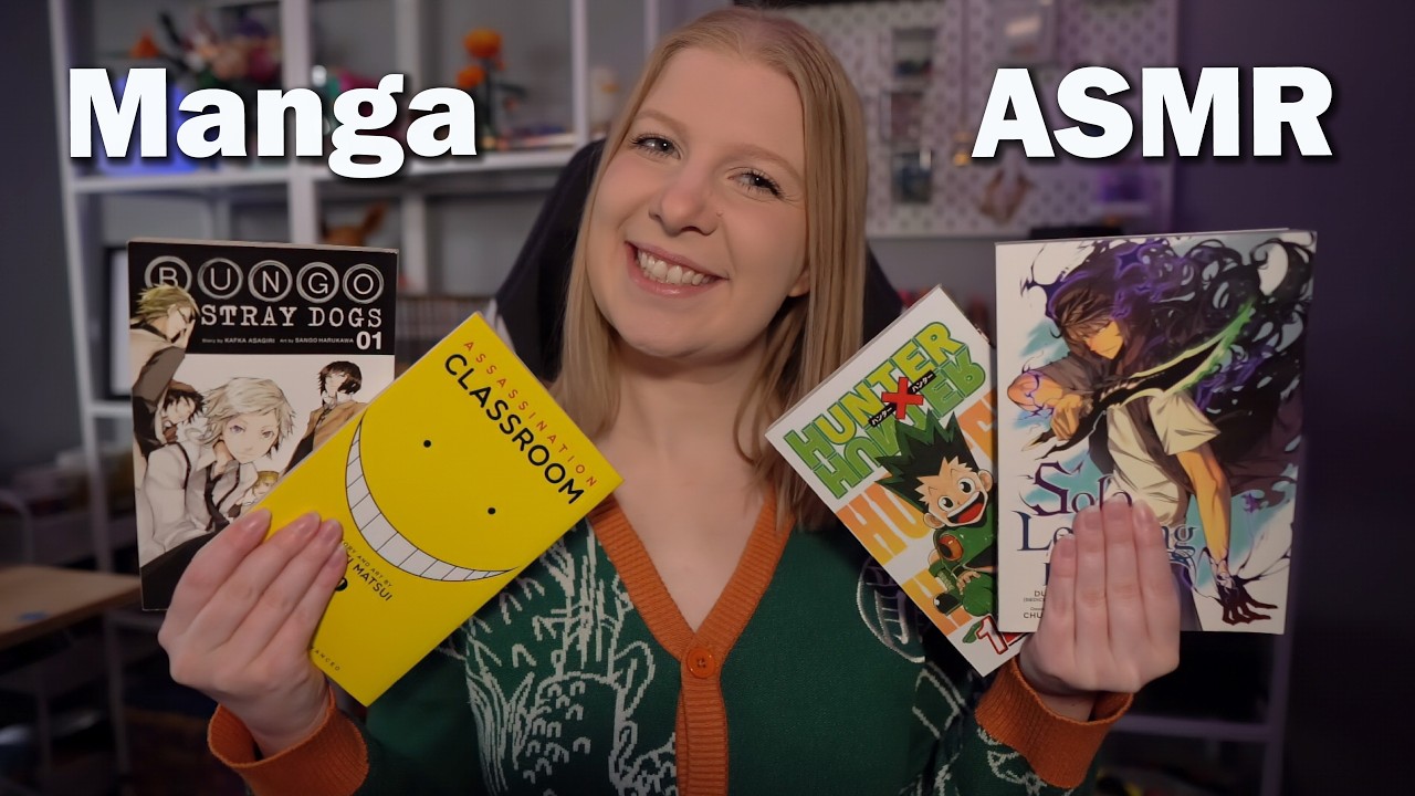 My Manga Collection 📚 [Whispered 4K ASMR]