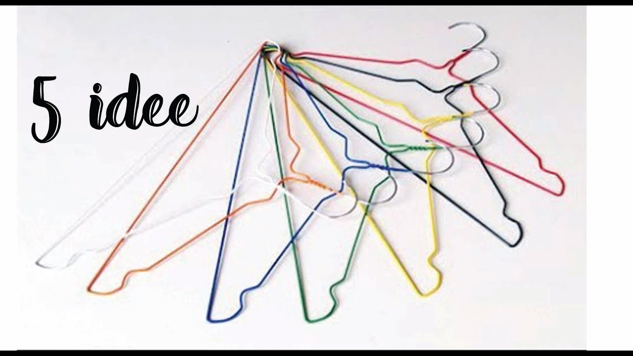 Come riutilizzare le GRUCCE DIY: Cheap Decoration Idea ❤