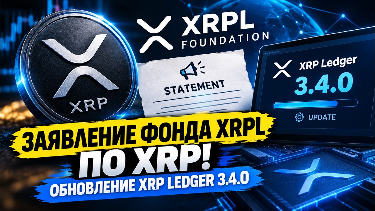 XRPL Foundation Statement on XRP! 🔥 Major XRP Ledger 3.4.0 Update