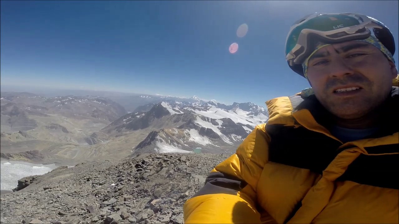 Cerro Altar via Glaciar la Paloma en solitario