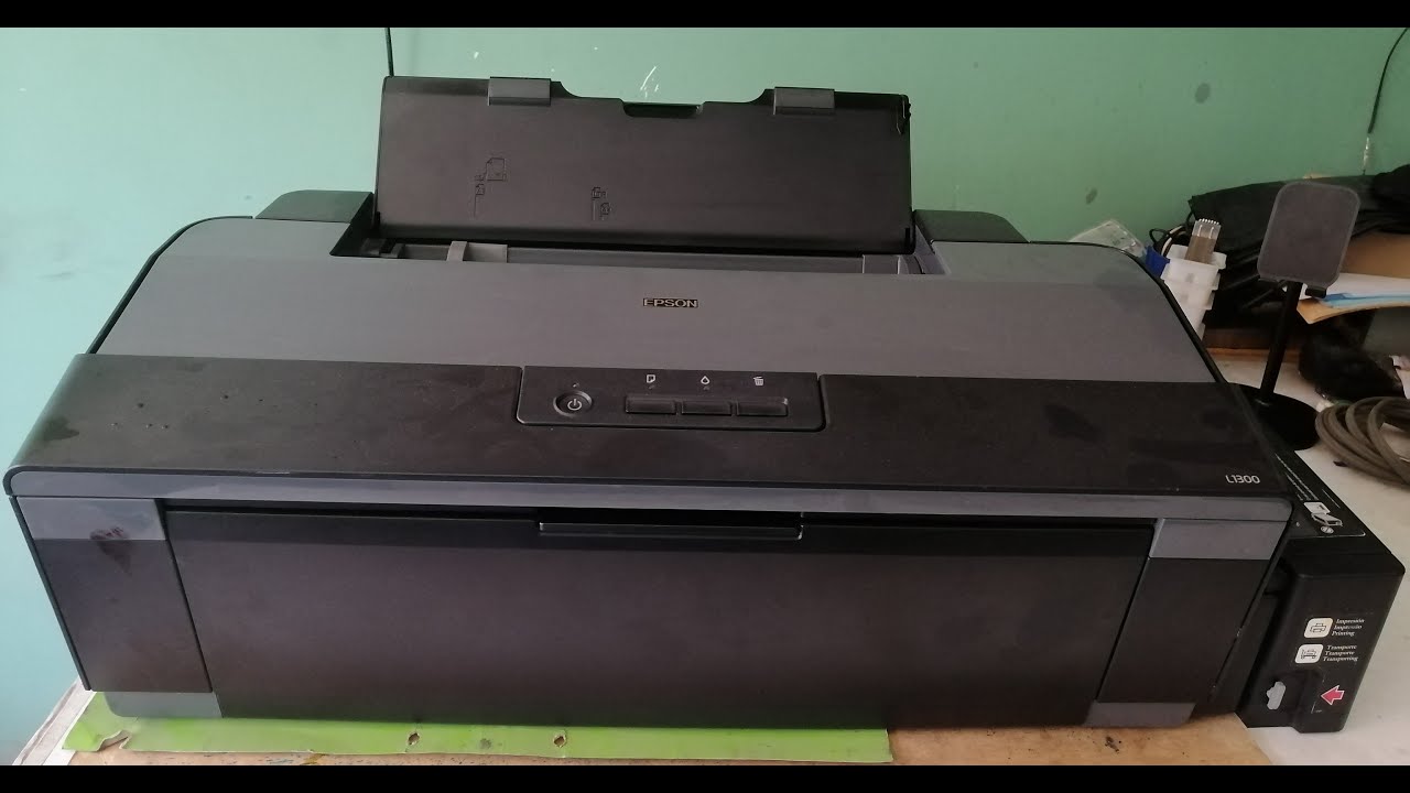 Epson L 1300 Derrame de tinta, limpieza de almohadillas