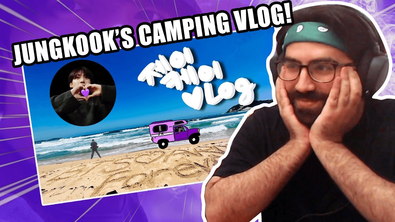 [BTS VLOG] Jung Kook l CAMPING VLOG | Reaction