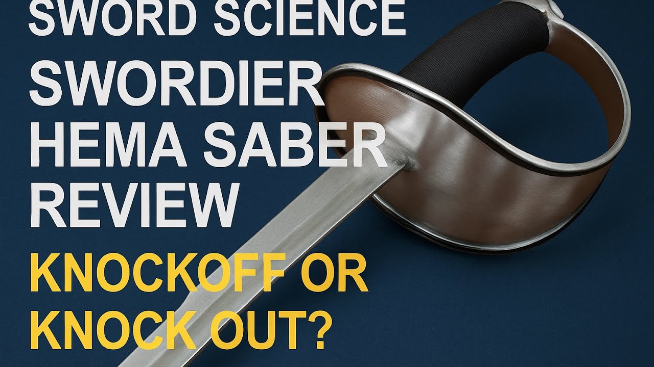 Introducing the @Swordier SWH-1005 HEMA Training Saber. FULL REVIEW!