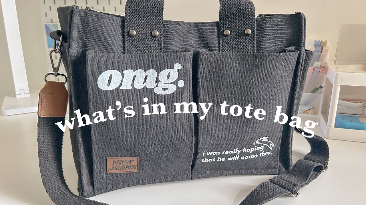 what’s in my tote bag 🌷 | summer edition ☀️