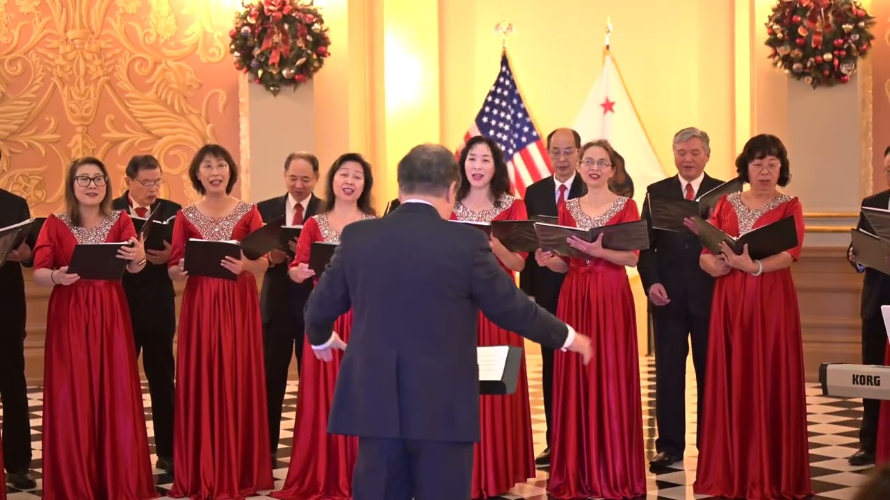 《Silent Night》Performed at the State Capitol 12-05-2025 by California Bridgeway Choir