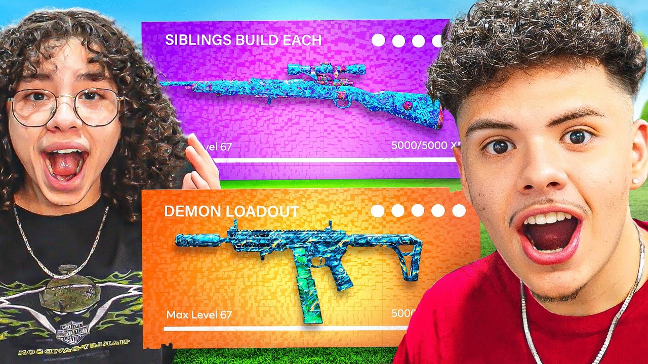 SIBLINGS BUILD EACH OTHER DEMON LOADOUTS IN REBIRTH 😈