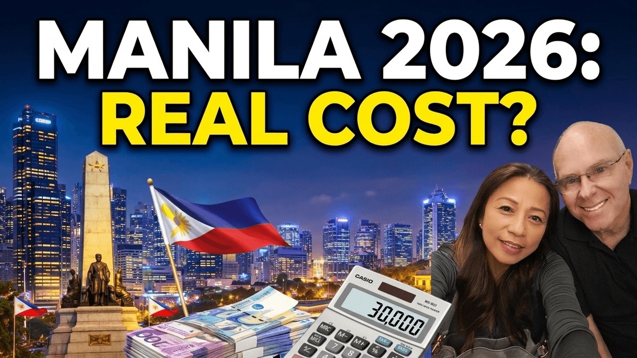 🌴 Стоимость жизни в Маниле: реальный бюджет для экспатов на 2026 год 🇵🇭 🌊