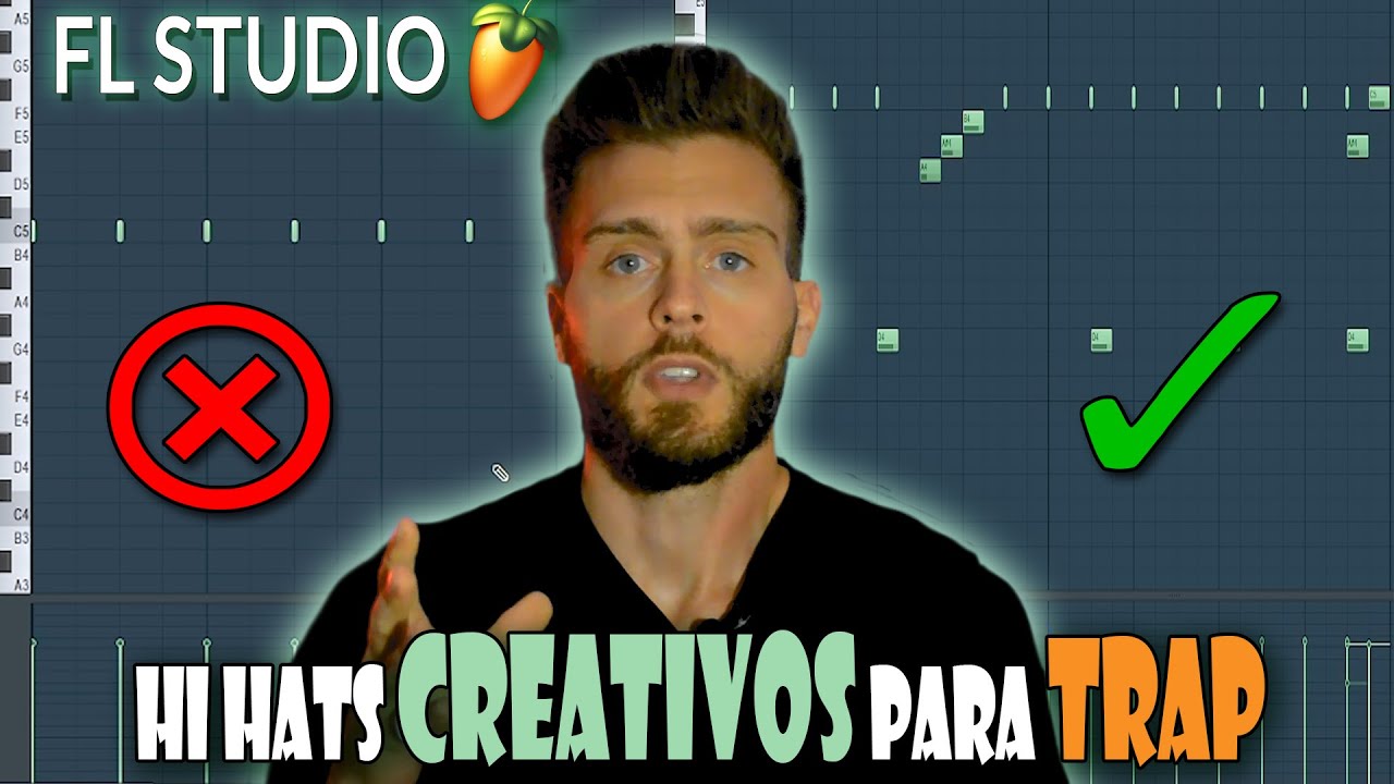 FL Studio Tutorial Hi Hats CORRECTOS para Pista de Trap