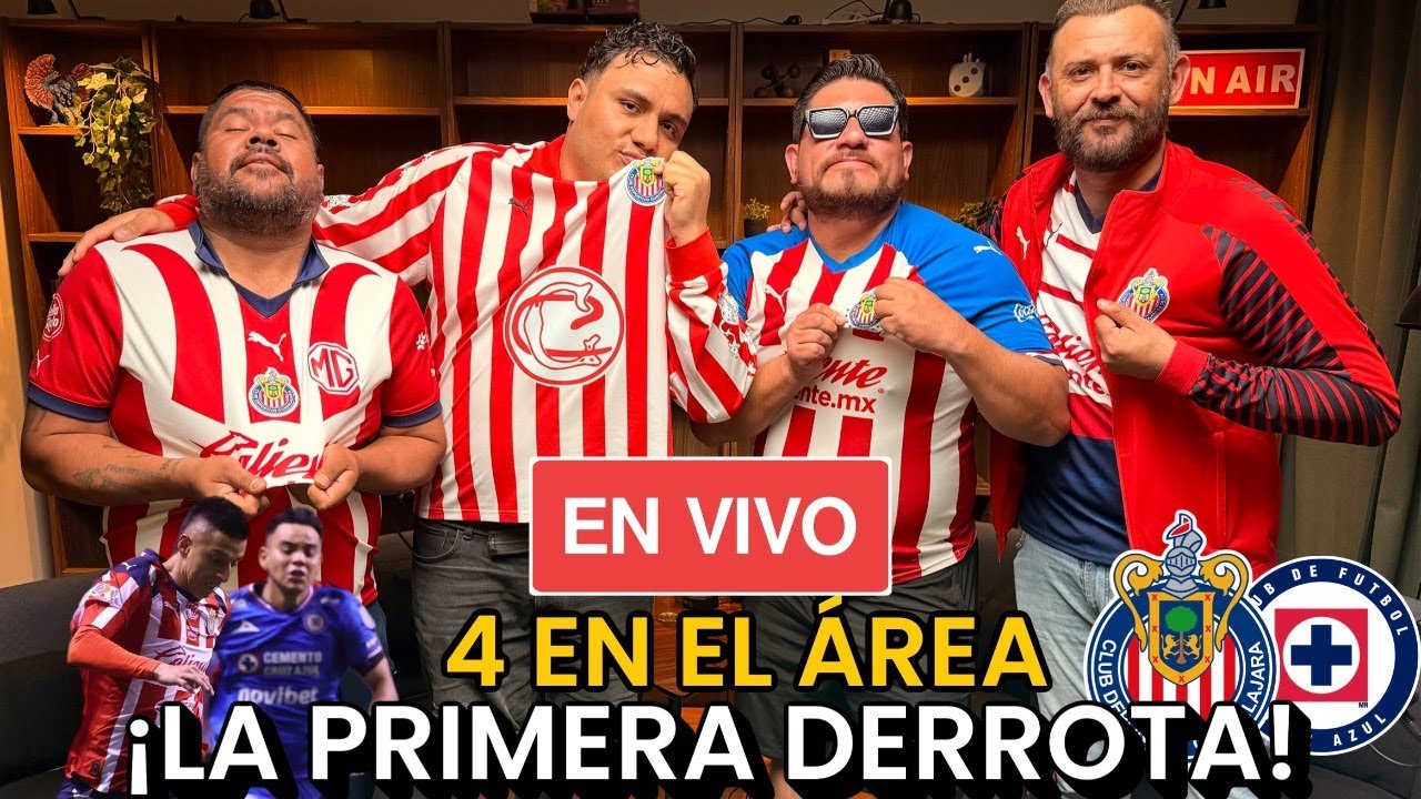 🚨¡4 EN EL ÁREA EN VIVO! *DERROTA de CHIVAS OPACADA por VIOLENCIA en GDL*