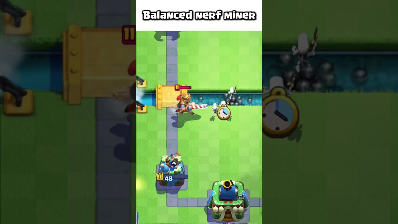 Buff Prince and Nerf Miner | Clash Royale #clashroyale