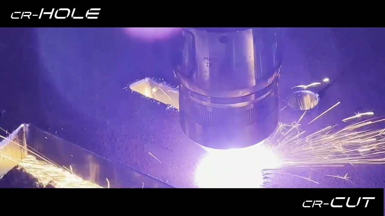 LOGO Cutting 20mm plate on the CR PLASMA Powercut 3000 x 1500 with Hypertherm XPR