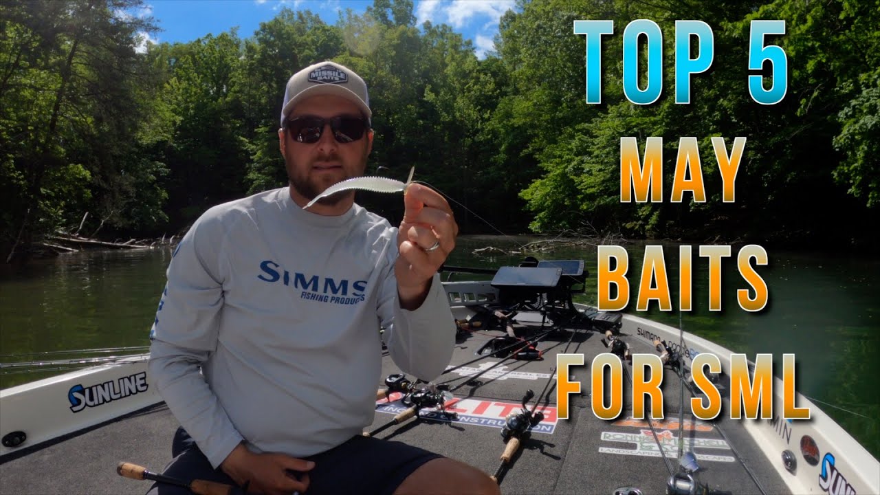 TOP 5 BAITS FOR MAY ON SML!!!! SHAD SPAWN TIPS