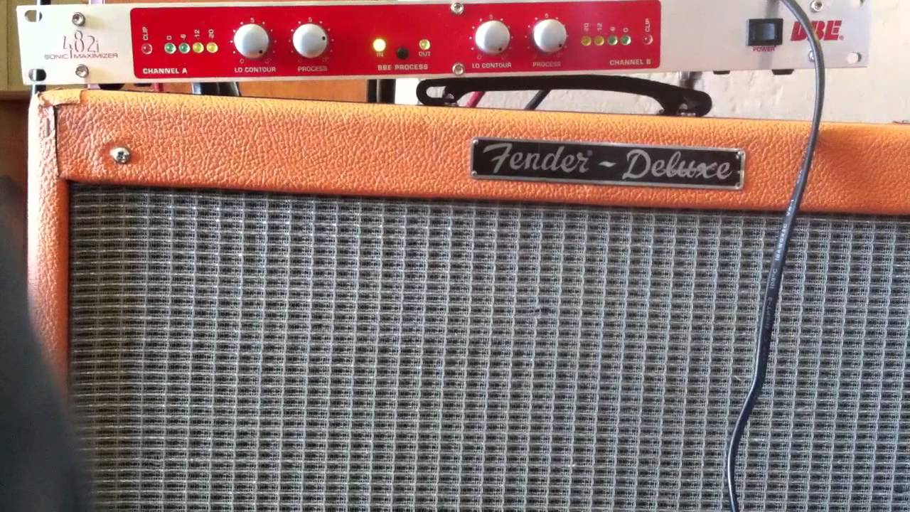 Fender hot rod deluxe tube upgrade with BBE expander