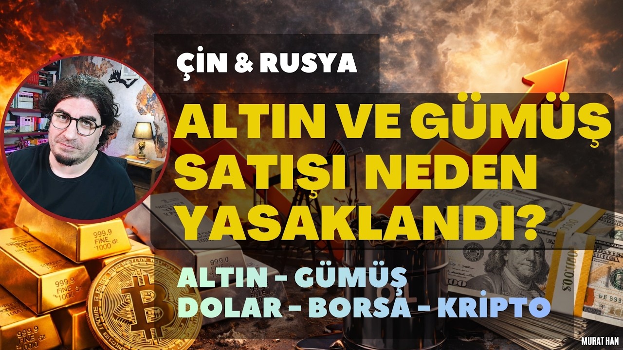 ALTIN & G&Uuml;M&Uuml;Ş İHRACATI NEDEN YASAKLANDI?| 1 AYDA 500MİLYAR DOLAR SİLİNDİ!| #altın #g&uuml;m&uuml;ş #dolar #ev