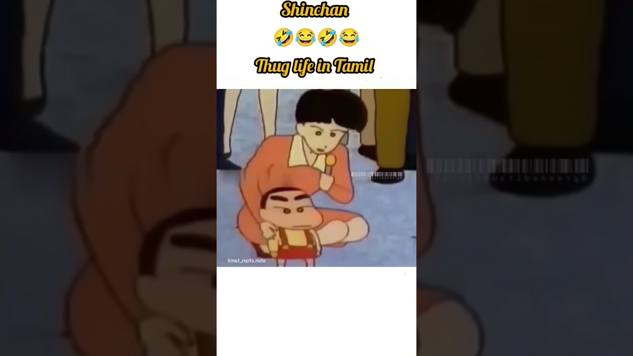 shinchan thug life in Tamil #shinchan #thuglife #funny #video