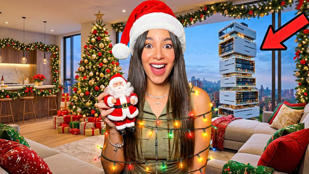 😱 DECORÉ MI NUEVO APARTAMENTO para NAVIDAD y...*NO LO VAS A CREER!* ✨ - Lulu99