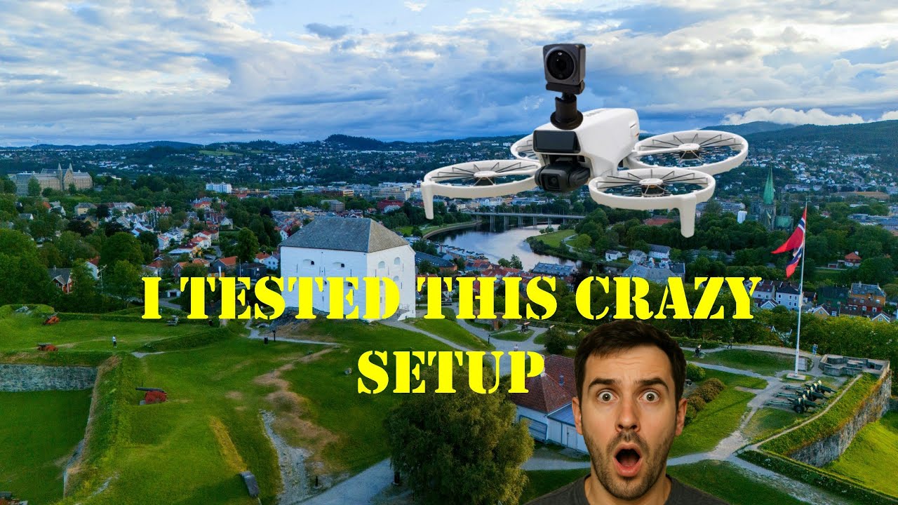 Сможет ли DJI Flip справиться с Action 2? | Реальный тест полета | 4K-30 FPS |