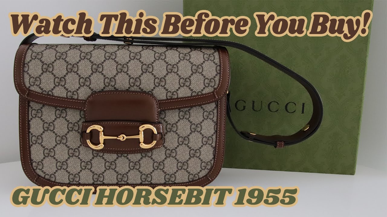 GUCCI 1955 HORSEBIT SHOULDER BAG | OVERVIEW & MODSHOTS