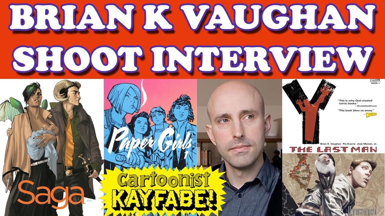 BRIAN K VAUGHAN Shoot Interview! The Most Successful Writer In Comix Shares His Secrets to the Craft