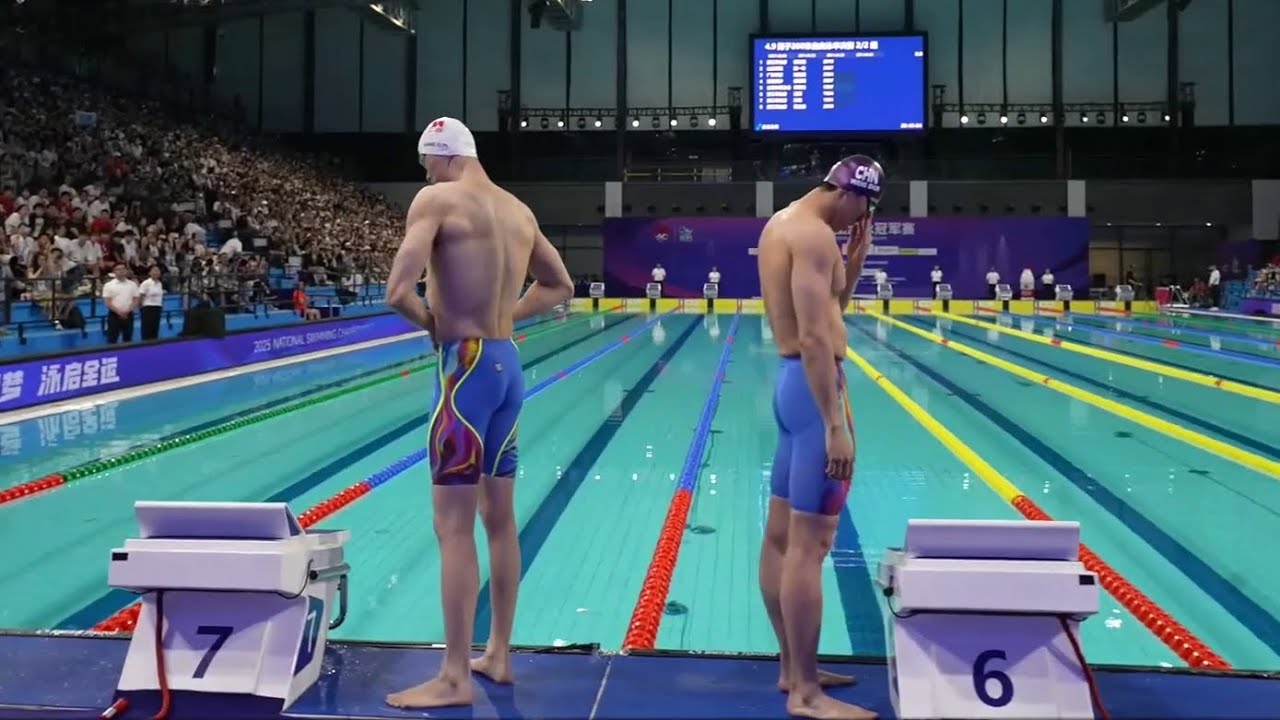 Sun Yang | Wang Shun | 2025 Chinese National Championships Men's 200m Freestyle - Semifinals 孫楊汪順冠軍賽
