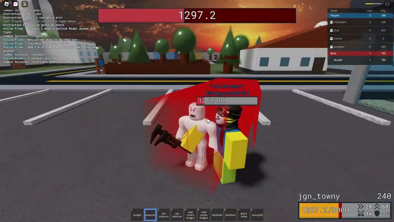 Player controlled 10 Hour Burst Man