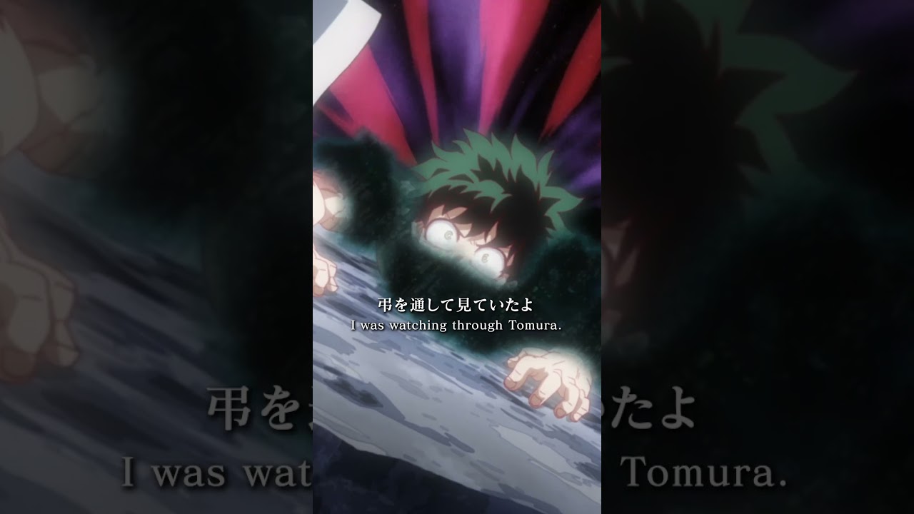 #オール･フォー･ワン #AllForOne：6期第123話「僕らの中の人」より／『#僕のヒーローアカデミア FINAL SEASON』10月4日(土)放送開始