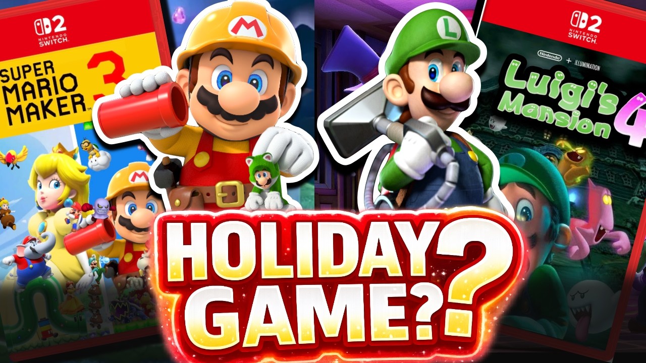 Скоро будет анонсирована масштабная праздничная игра от Nintendo!