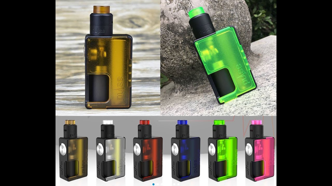 Vandy Vape PULSE BF Kit, a long waited Ultem squonker releases!!