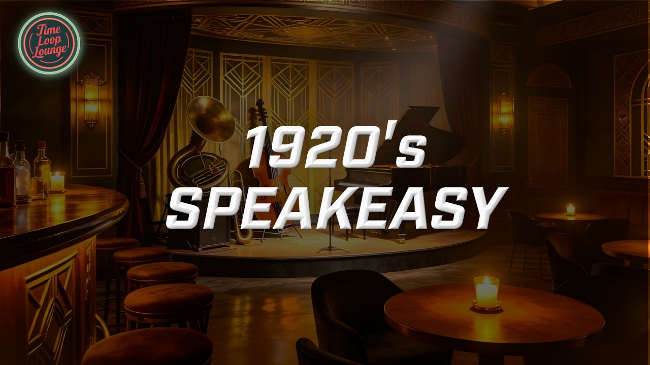 1920s Speakeasy Ambience — Vintage Jazz & Swing Music | Time Loop Lounge