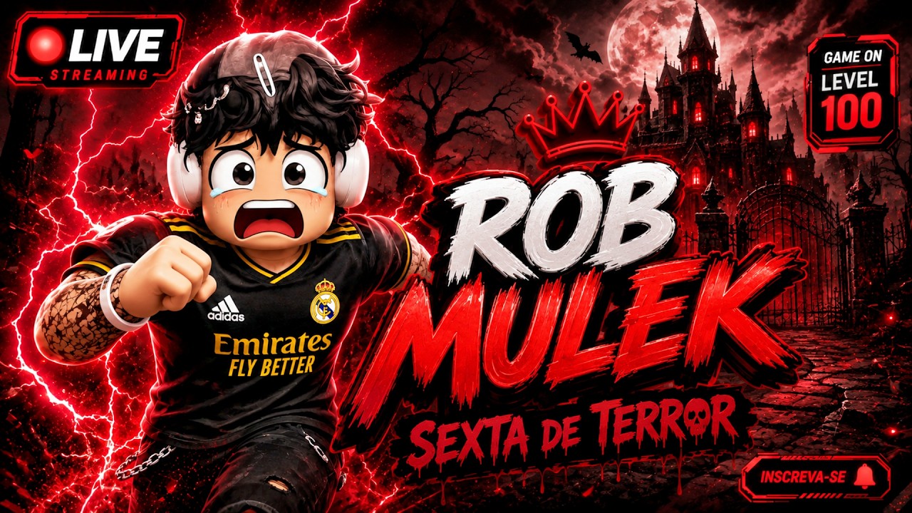 🔴AO VIVO: SEXTA DE TERROR | 99 NOITES | HOSPITAL ANIMAIS | ROBLOX #roblox #kickaluckyblock
