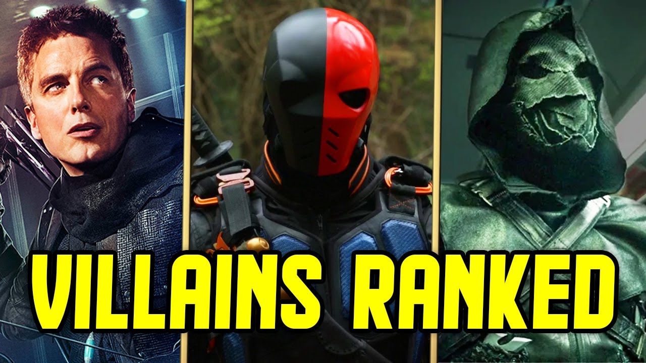 Arrow Main Villains RANKED!