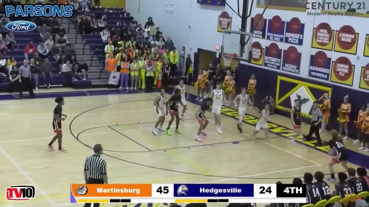 WV High School EPAC Boys Basketball: Martinsburg Bulldogs @ Spring Mills Cardinals (2.14.2025)