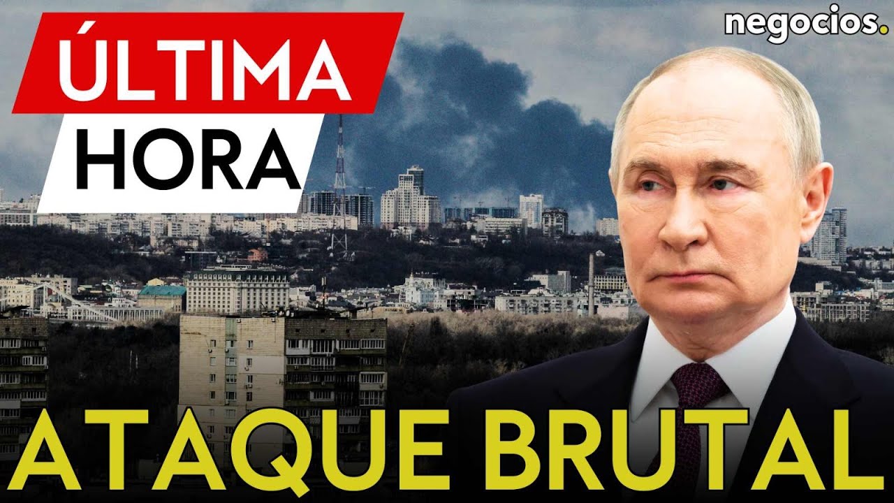 &Uacute;LTIMA HORA | Rusia lanza ataque &ldquo;masivo&rdquo; sobre Ucrania: Mosc&uacute; lanza un bombardeo masivo contra Kiev