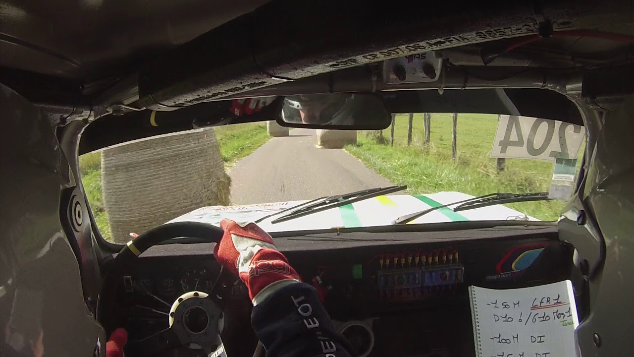 rallye du sel 2017 es4 temps scratch VHC équipage lescail / ast. simca 1000 rallye 2