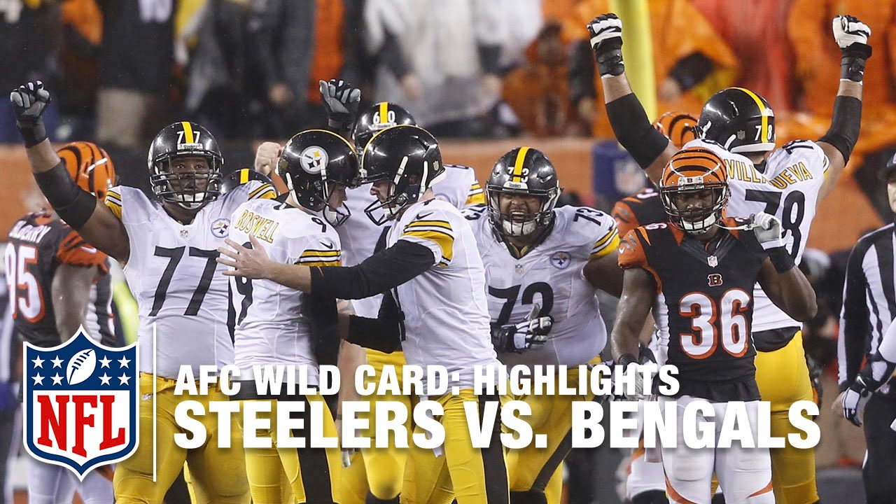 Steelers vs. Bengals | AFC Wild Card Highlights | NFL