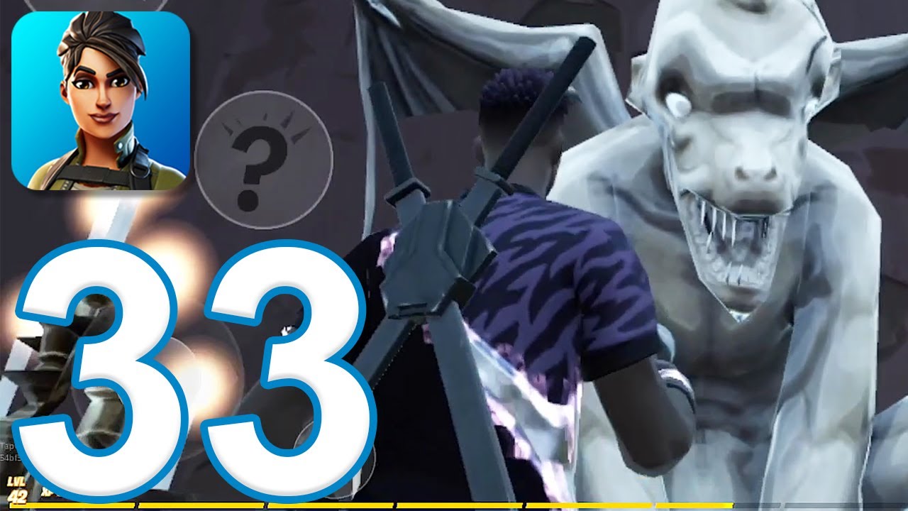 Fortnite Chapter 2 Mobile - Gameplay Walkthrough Part 33 - Evil 14 Awaits: First Person (iOS)
