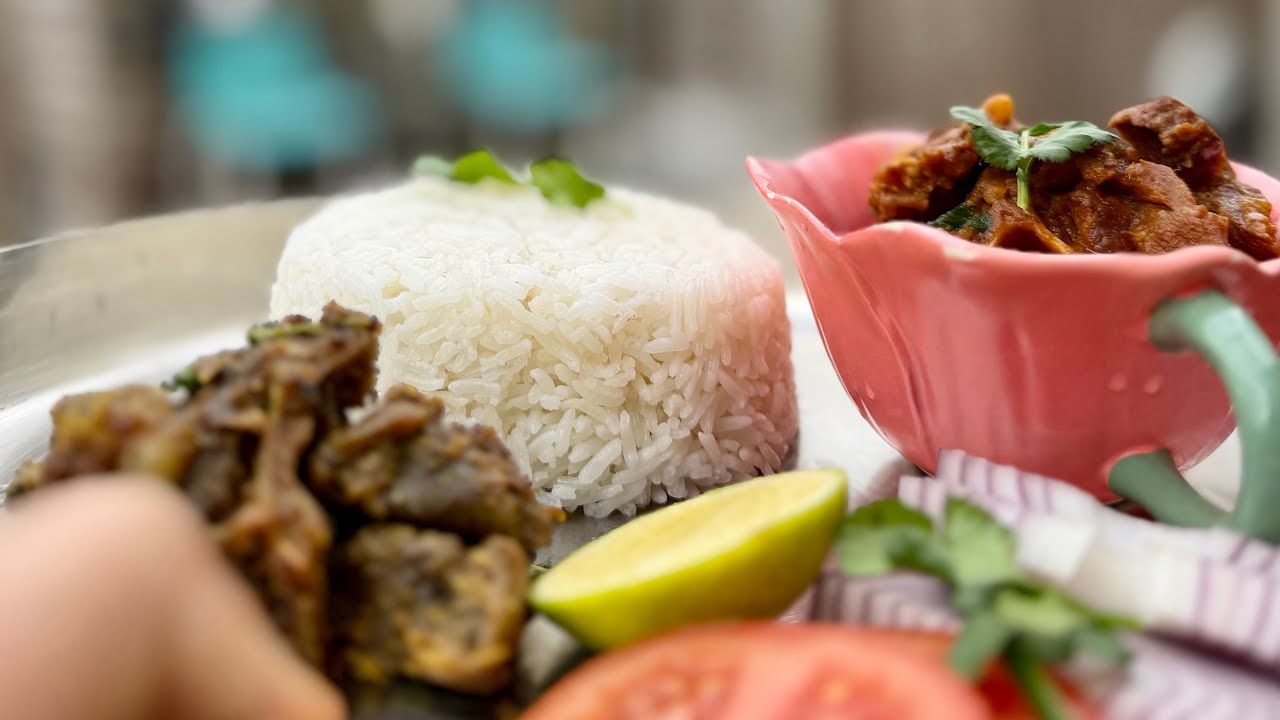 Nothing beats ghar ka mutton curry 🏡✨ #mutton #curry 