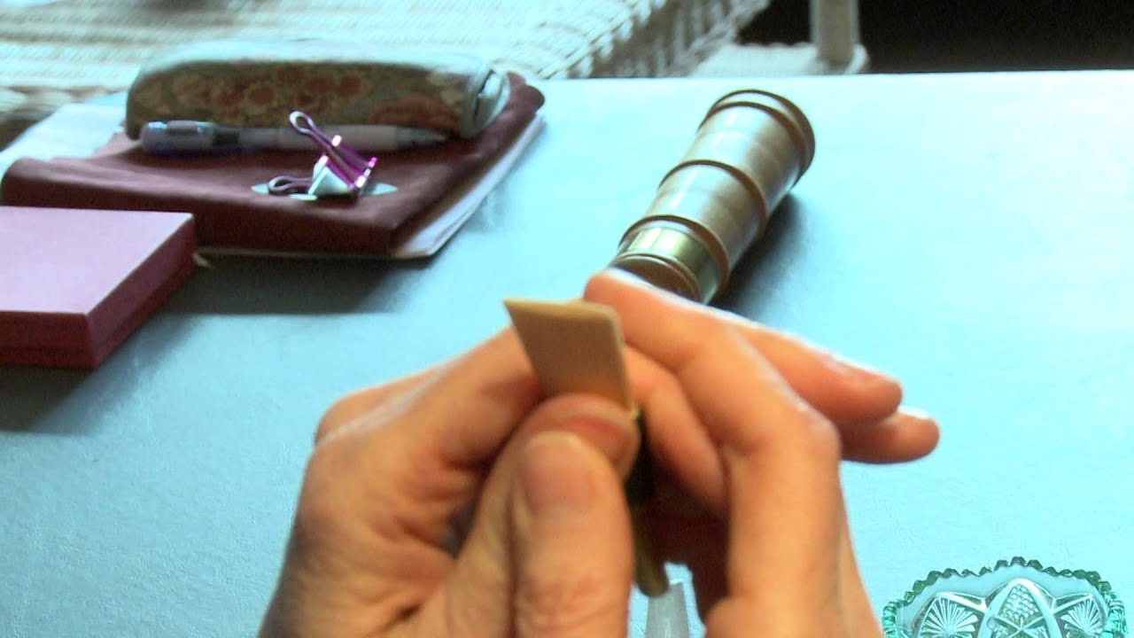 Making a Krummhorn Reed 7 of 8