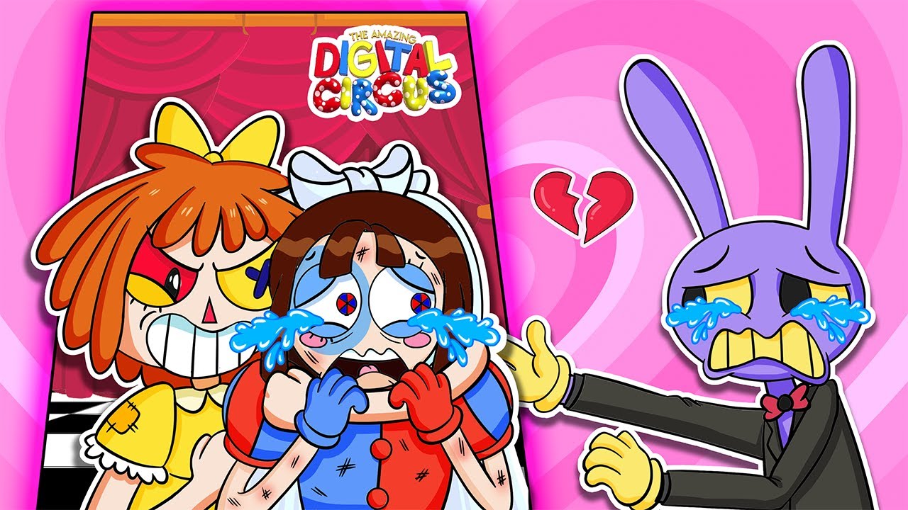 [🐾Game Book🐾] MAKING DIGITAL CIRCUS #3 Rescue Poor Pomni Bride (+Squishy surgery Colection) DIY