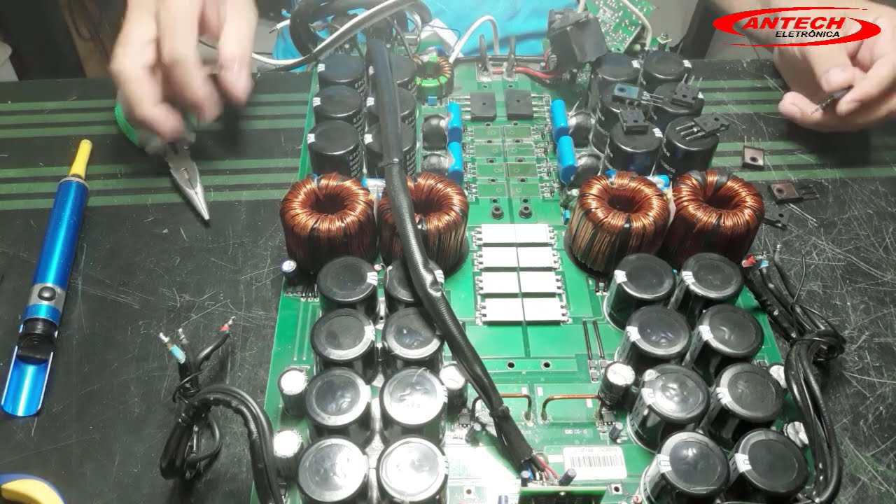 # 316 Conserto no amplificador P10 Power Systems