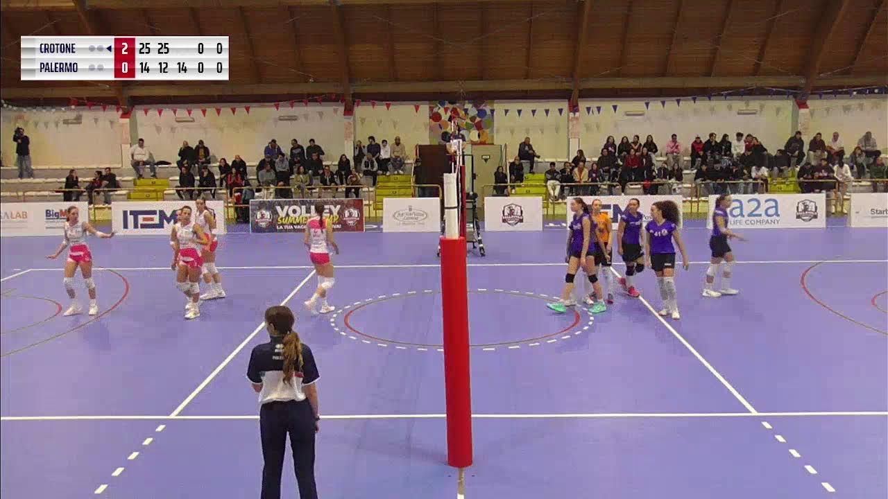 pallavolo crotone vs medtrade pa