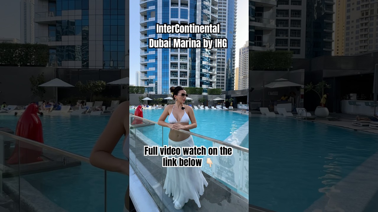 INTERCONTINENTAL DUBAI MARINA BY IHG HOTEL REVIEW BEST LUXURY BUSINESS HOTEL IN DUBAI #shorts #video