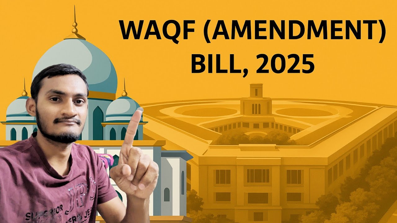 Waqf board 1995 act  VS waqf board 2025 amendment act bill. #waqfboard #waqfbill