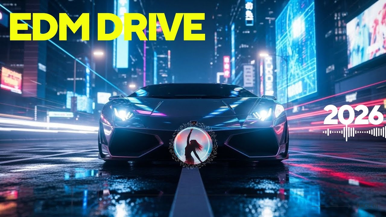 Night Drive EDM Car Music | Uplifting Progressive House 128 BPM for Driving