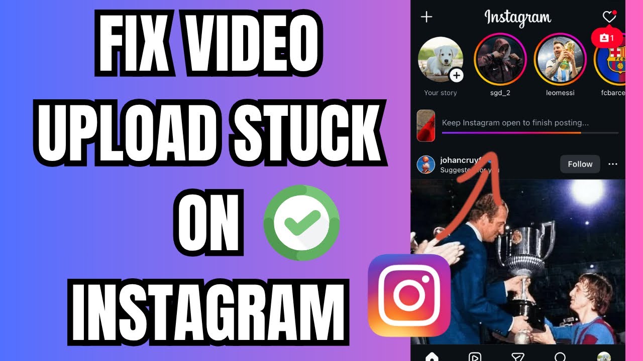 Как исправить проблему с зависанием загрузки видео в Instagram в 2026 году