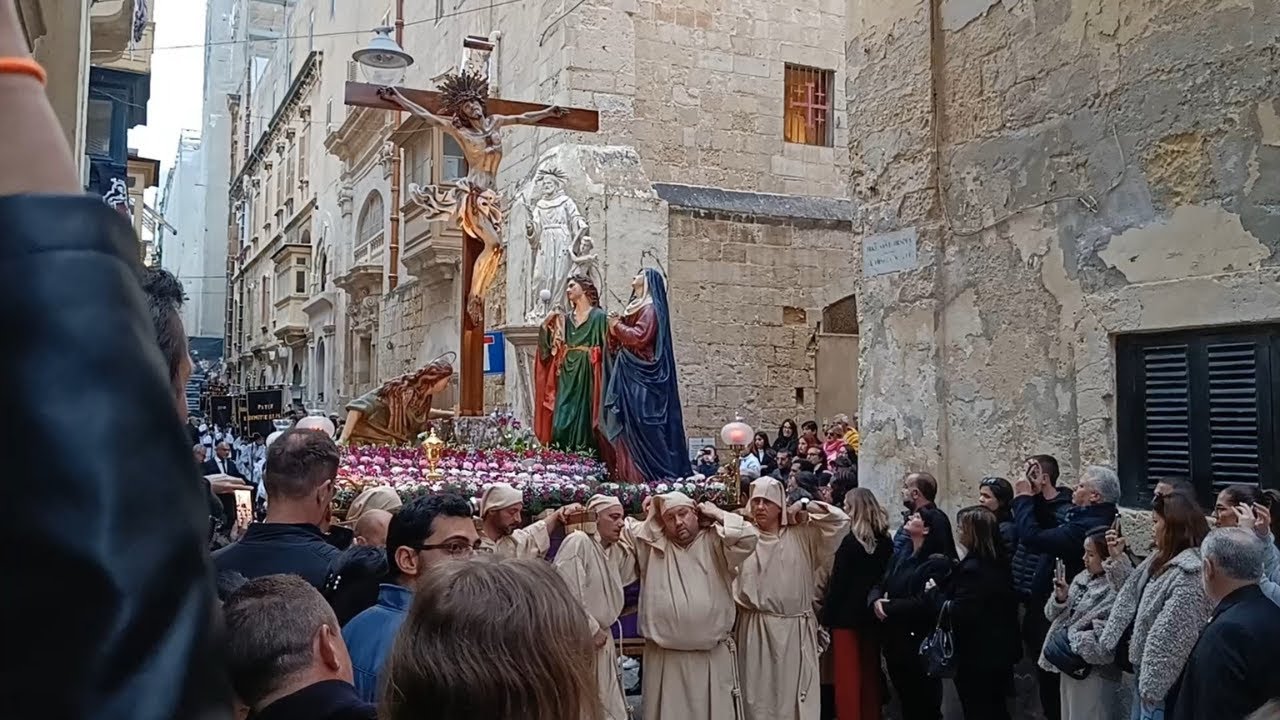 Ġimgħa l-Kbira Purċissjoni Valletta 2023