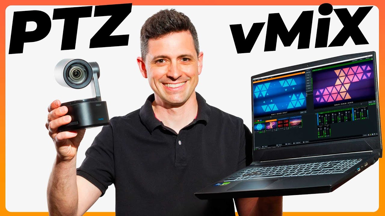 Cómo configurar VMIX y PTZ 👉 OBSBOT Tail 2 | 4K Live Multi Camera production