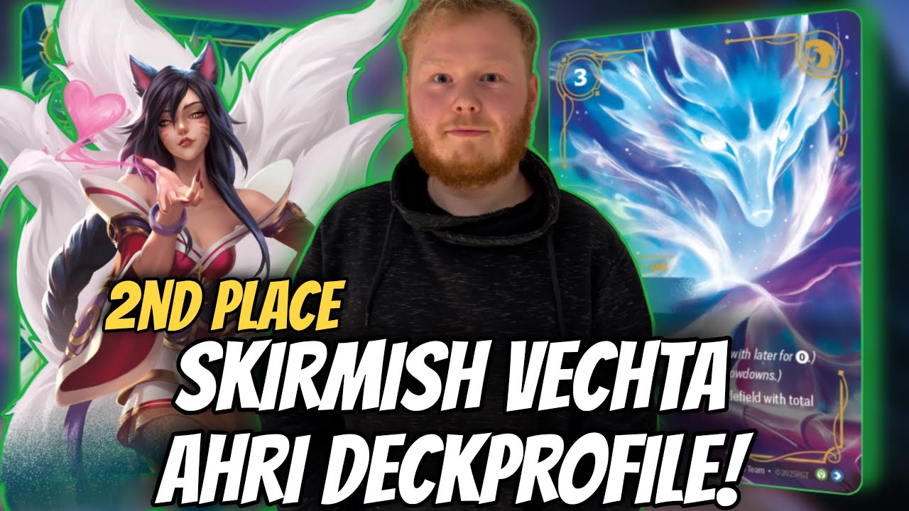 Riftbound TCG | 2nd Place Skirmish Vechta Ahri Deckprofile - Simon