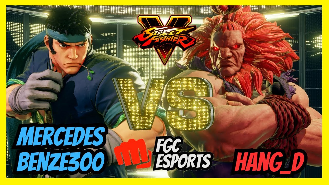 SFV Champion Edition 🔥 Mercedes_benzE300 [Ryu] vs Hang_D [Akuma] 🔥 FGC eSports