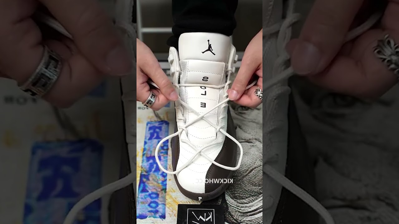How to lace Nike SoleFly X Air Jordan 12